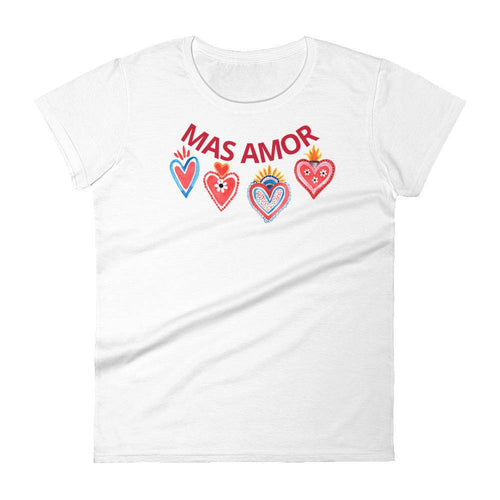 Mi Corazon Mas Amor Women's short sleeve t-shirt - SOLOLI 