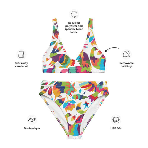 Recycled high-waisted bikini - SOLOLI 